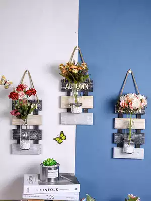 Wall wall hanging hydroponic vase creative Nordic decoration wall hanging room Dining room Living room Bedroom hanging jewelry wall