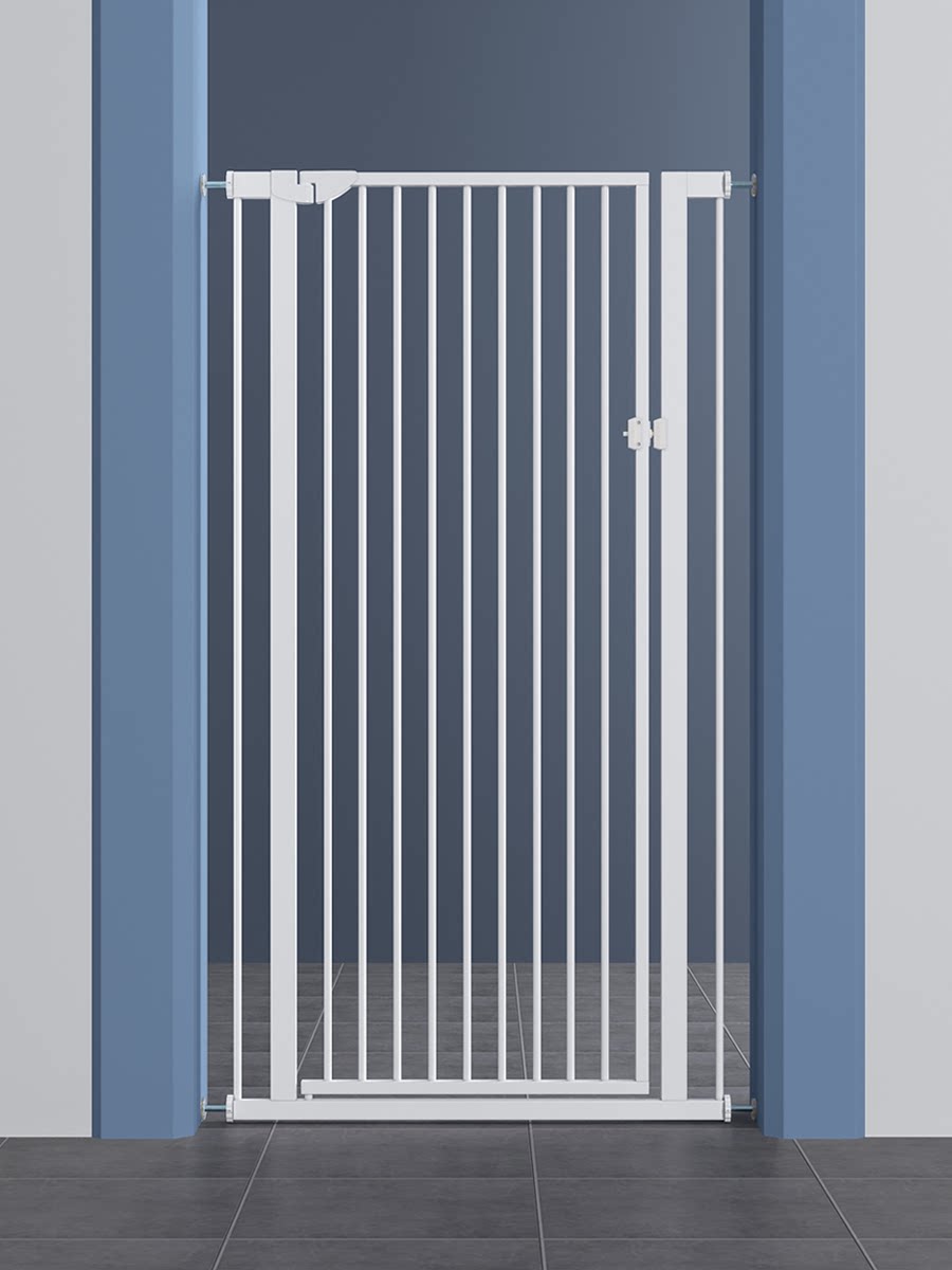 Punch-free blocking pet dog cat door fence fence isolation door fence protective railing anti-jump indoor cage