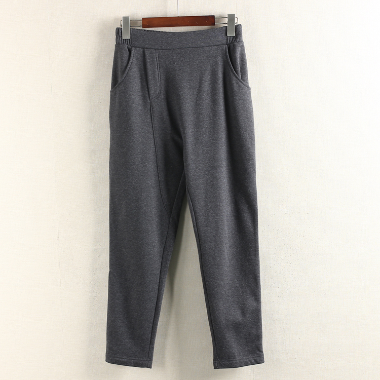 G series 2018 quần áo cotton bên ngoài mặc quần legging dệt kim eo dệt kim quần ngố nữ cao cấp