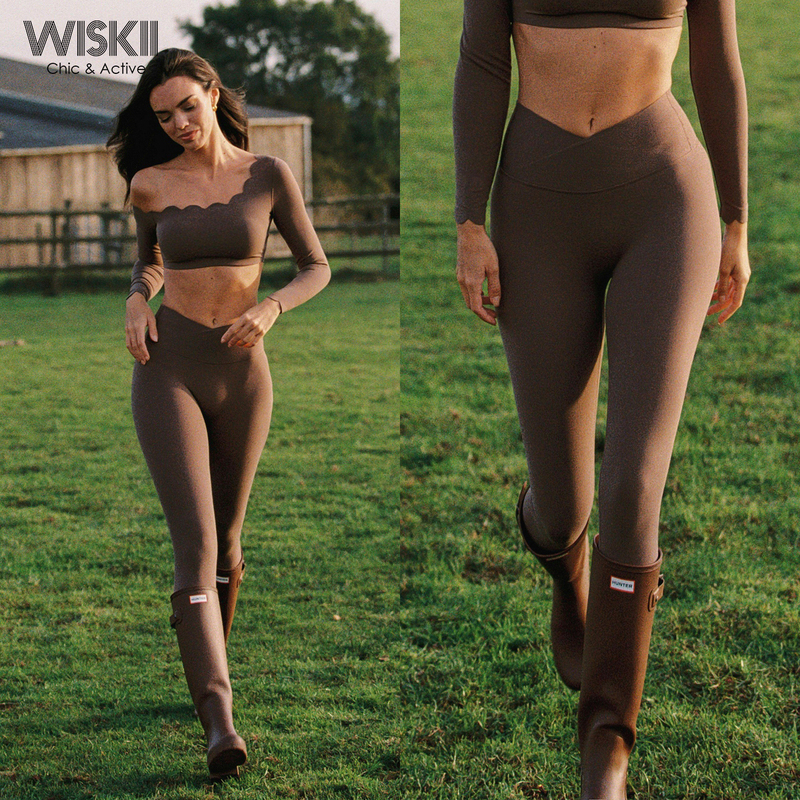 Wiskii Lycra Sports Yoga Pants for Women, Versatile, No Awkward Lines, High-Waisted Fitness Long Pants, Outdoor Running and Cycling Pants Wiskii Lycra Sports Yoga Pants for Women, Versatile, No Awkward Lines, High-Waisted Fitness Long Pants, Outdoor Running and Cycling Pants