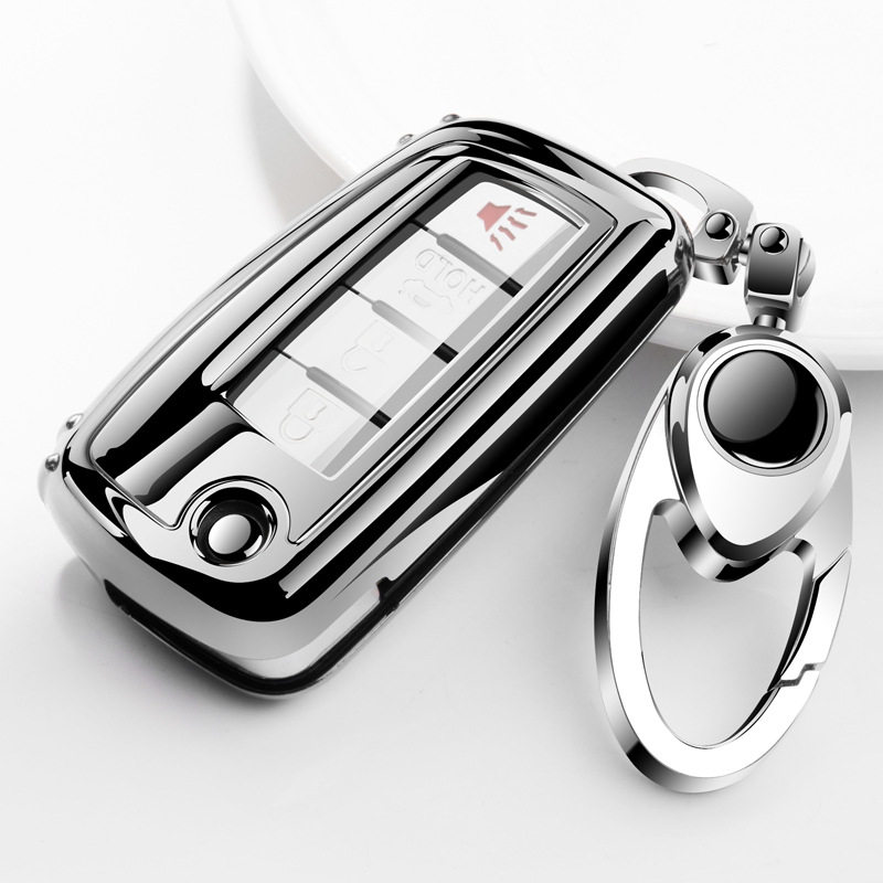 Suitable for Nissan key bag new Teana Xuanyi Tiida Bluebird LIVINA Qijun Sunshine key case buckle
