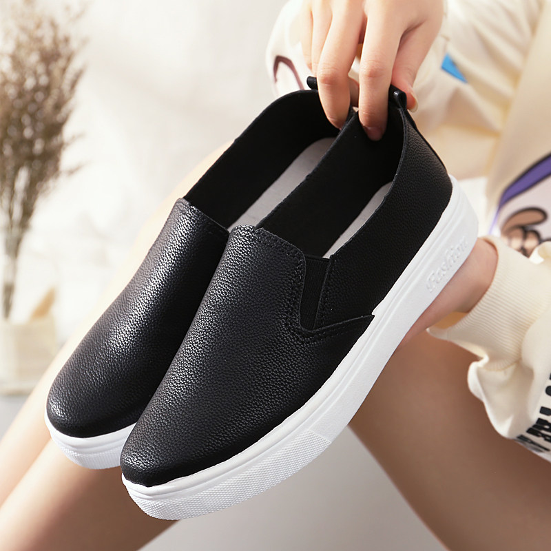 Old Beijing shoes female spring and summer comfortable women shoes anti-slip small white shoes flat leisure mommy shoes