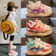 Boys and girls' shoes 2023 new spring and summer shoes mesh shoes breathable mesh baby shoes spring and autumn