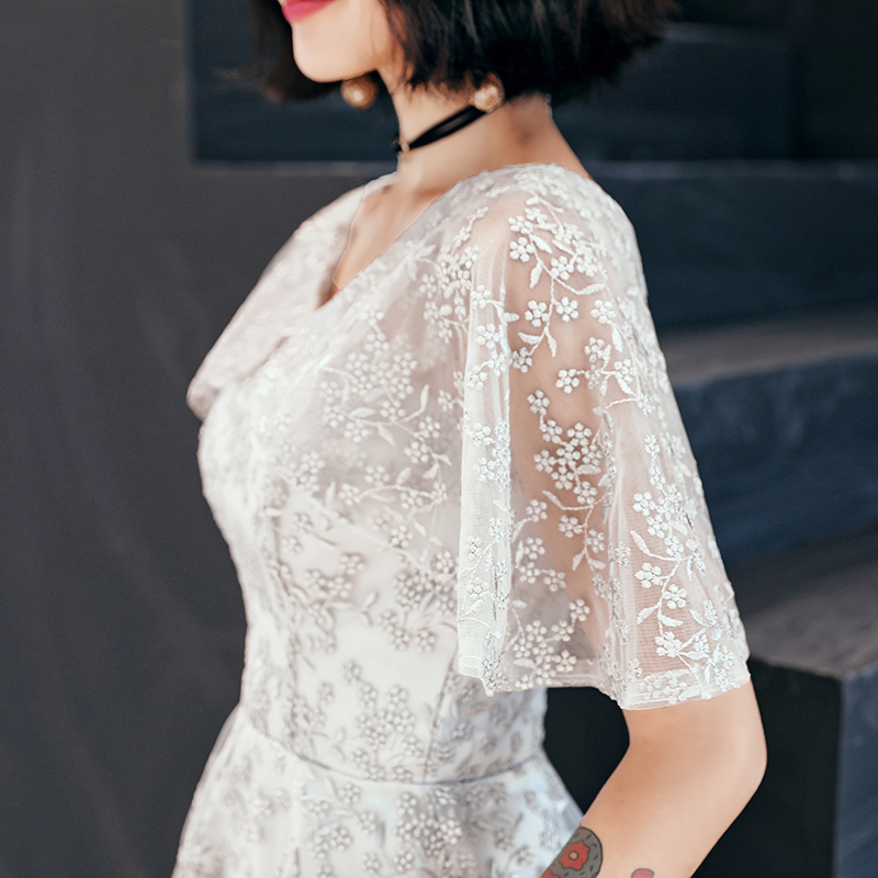 Robe de soirée manche raglan - Ref 3211749 Image 3