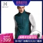 Hoa Kỳ HOTSUIT chạy vest nam mùa xuân và mùa thu đứng cổ áo cardigan ngoài trời thể thao giải trí vest mỏng - Áo thể thao áo khoác gió lining