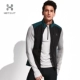 Hoa Kỳ HOTSUIT chạy vest nam mùa xuân và mùa thu đứng cổ áo cardigan ngoài trời thể thao giải trí vest mỏng - Áo thể thao