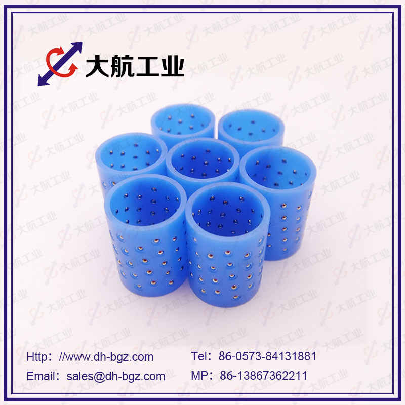 Spot supply linear bearing D-SSBPS6-20 steel ball cage steel ball sleeve miniature roller ball sleeve