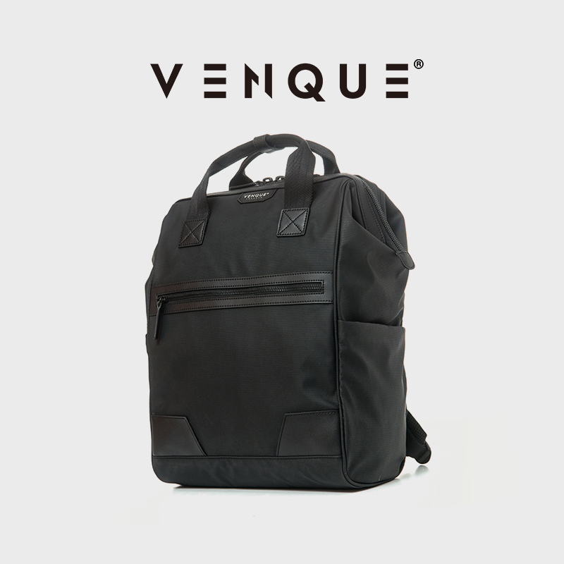 VENque Vanke light double shoulder bag large opening large capacity backpack Leisure bag for men and women travelling commuter computer-Taobao