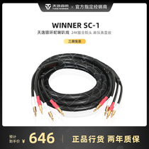 Winner Tianyi SC-1 silver ring wire HIFI low resistance high fidelity gold plated copper winding structure horn wire