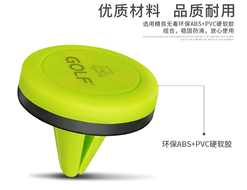 GOLF xe giữ điện thoại phổ khung của Apple 6 6S 7 8 X PLUS Huawei kê ô tô xe điều hòa không khí vent hỗ trợ chụp đa chức năng giữ điện thoại GPS navigation - Phụ kiện điện thoại trong ô tô sạc điện thoại nhanh
