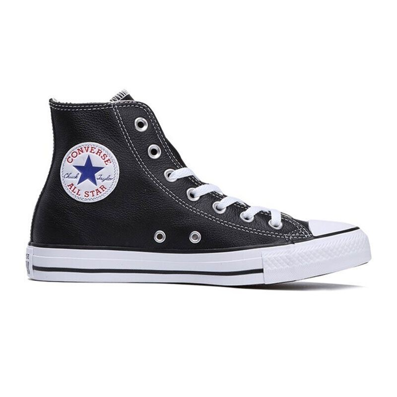 Converse All Star Leather Classic High-Top Canvas Shoes for Men and Women 132170C
