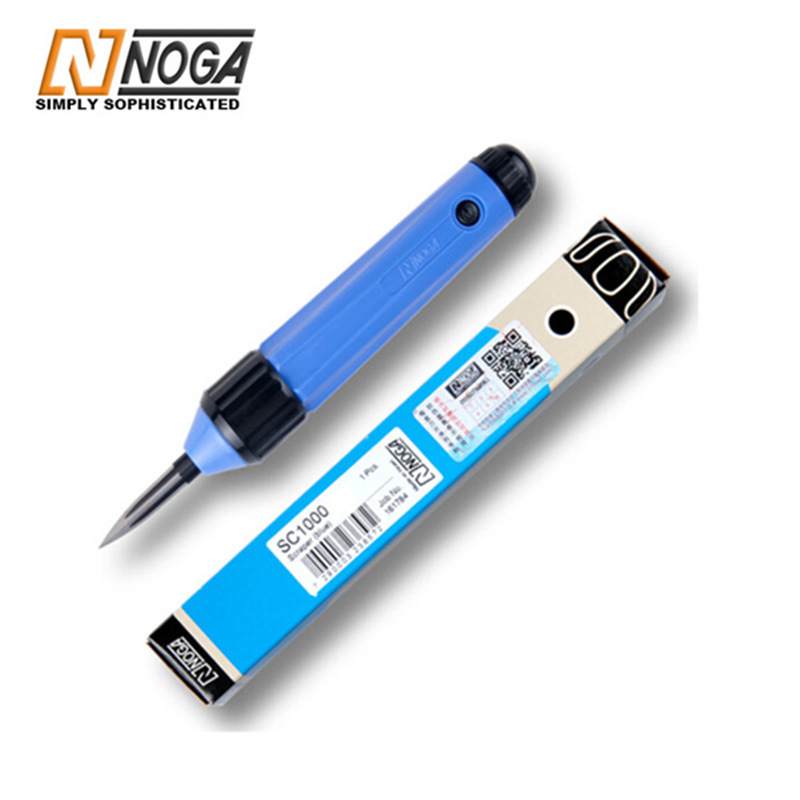 Original Israeli Noga Sc1000 Triangle Scraper, Double-Headed, Long-Lasting, with Lock at Any Position