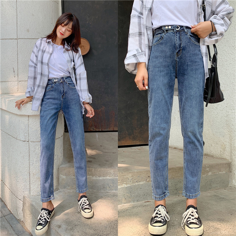 korean mom jeans
