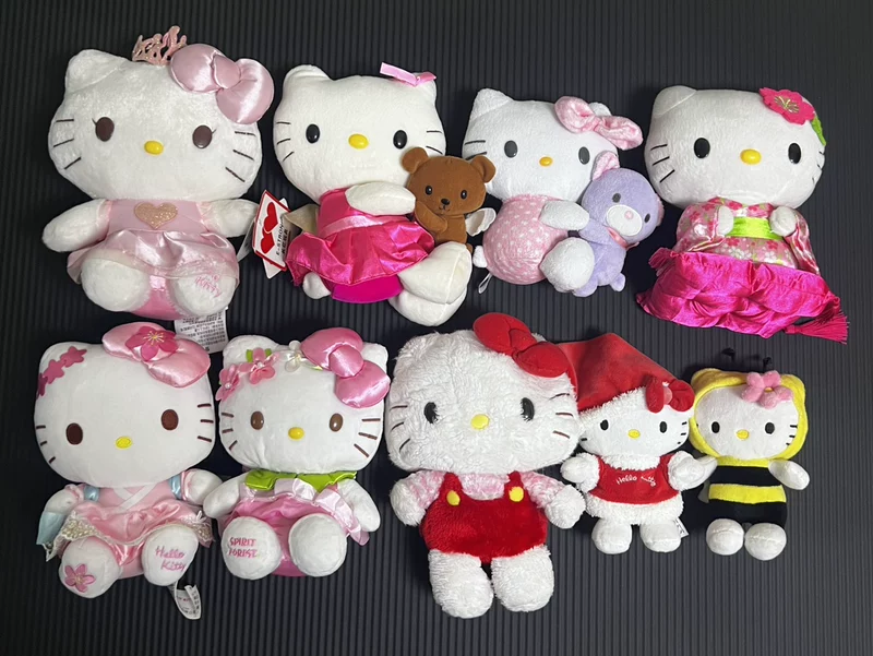 Hello Kitty, санрио, комбинезон, с маленькими медведями