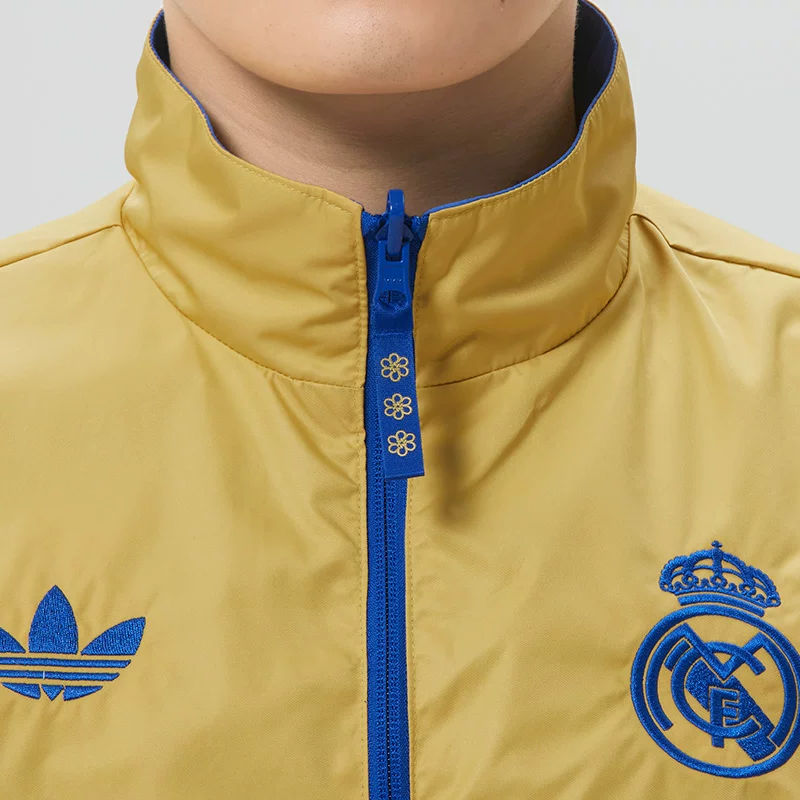 Синий спортивный летний костюм/куртка для мужчин от Adidas