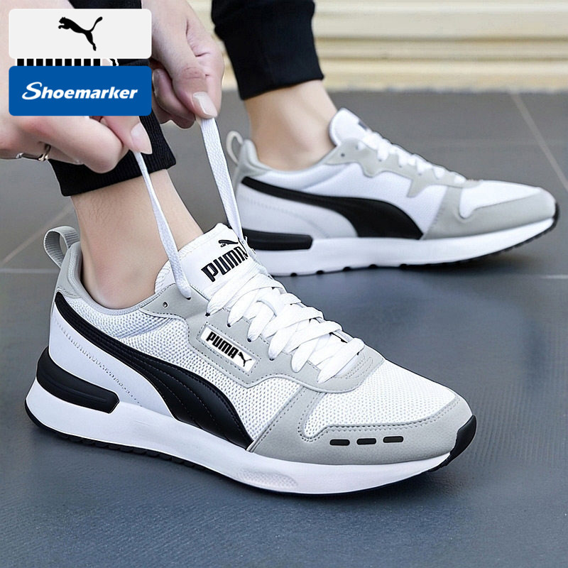 Puma Men's and Women's Shoes R78 Casual Shoes 2026 Spring New Retro Mesh Sneakers 373117