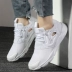 Giày nữ Reebok 2019 mùa xuân mới giày thể thao thoáng khí Furylite retro giày chạy bộ thông thường CN0118 - Giày chạy bộ