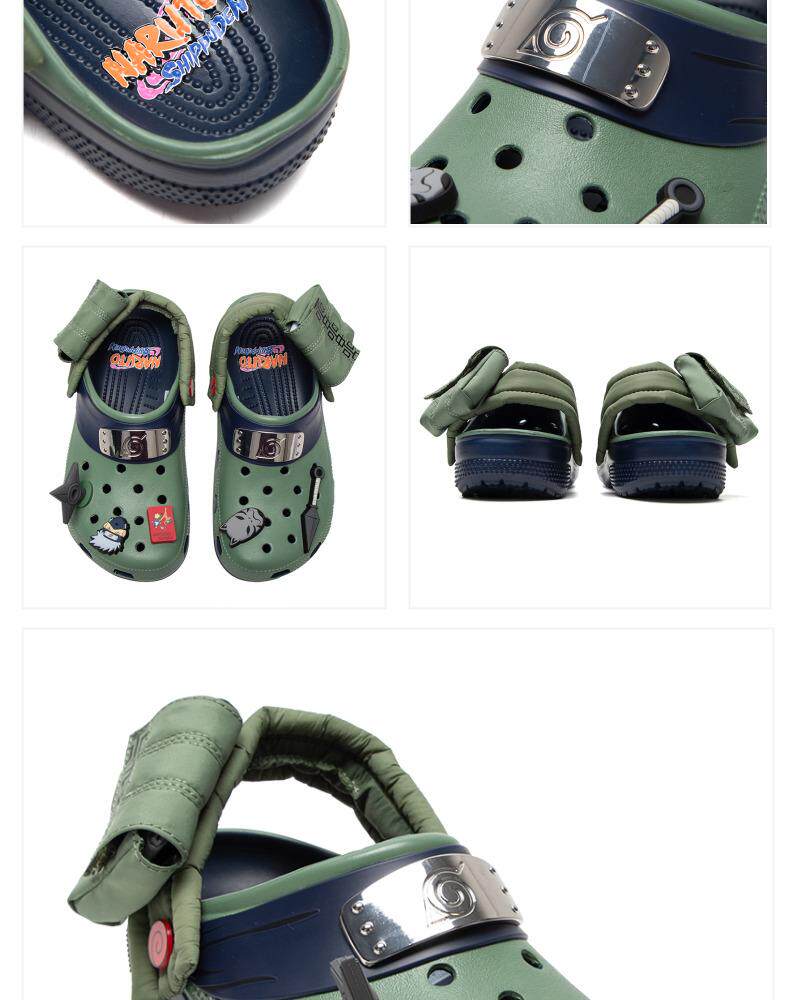 Crocs, Наруто, кроксы, летние босоножки, пляжная обувь       
