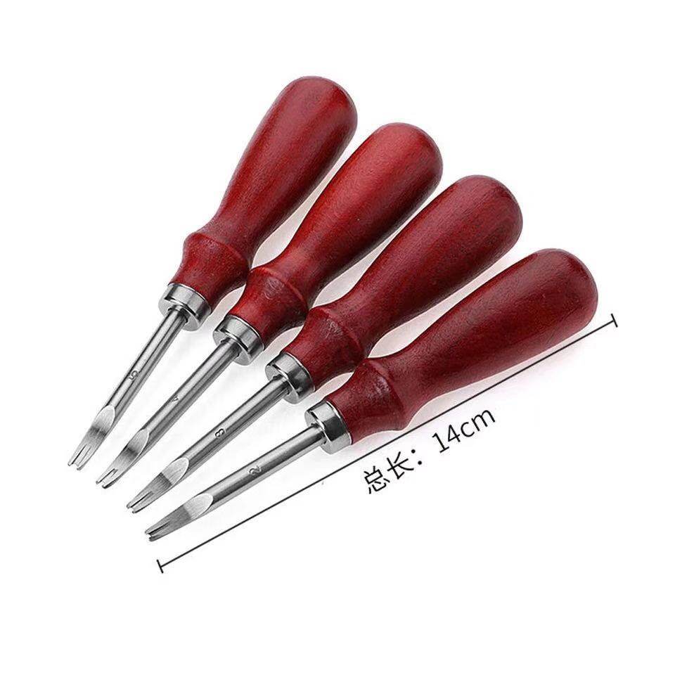 Cutting Edge Instrumental Leather Trimmer Handmade Leather Art Paring Knife Plant Tannic Leather DIY handmade leather tool Picartisan tools