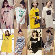 Pajama womens đồ ngủ mùa hè mỏng sexy dễ thương Hàn Quốc phiên bản của sinh viên mất ngọt công chúa gió tay áo ngắn vào mùa hè dài.