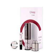 Cheer Qier red wine bottle opener set bottle opener stainless steel to send friends and family gifts electric bottle opener