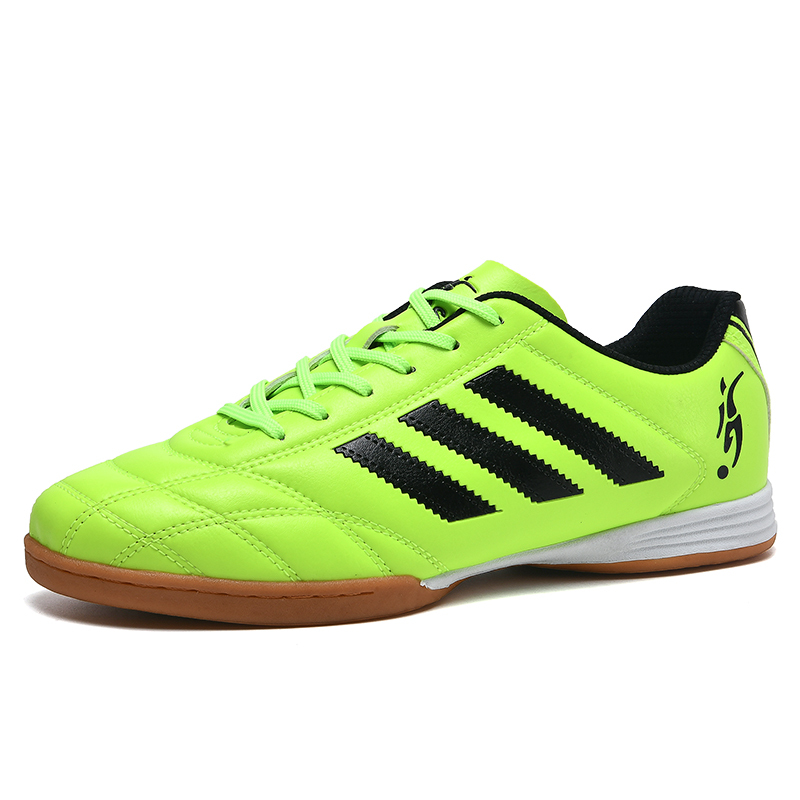 Messi Indoor Five-A-Side Flat-Soled Football Shoes for Men and Women, Professional Competition and Training Shoes for Children, Primary and Secondary School Students