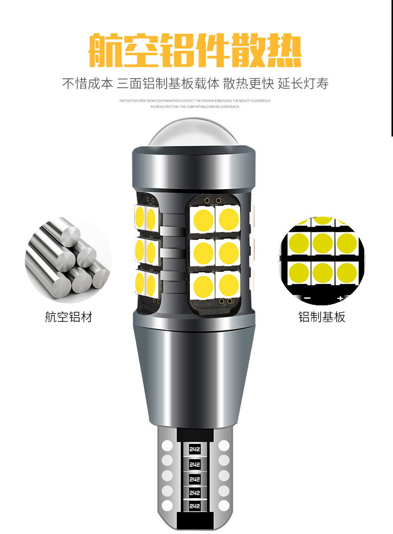товар из китая 适用江淮和悦三厢瑞风s3s5m3m2瑞鹰悦悦同悦改装led流氓倒车灯泡 OTHER