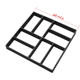 Mortar paving plastic mold villa courtyard garden beautification pavement floor parking lot cement view floor tile design