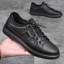 Male Shoe Boomer Shoes 2021 New Fall Casual Leather Leather leather Inren 100 lap shoes Mens Korean version board shoe mens sport