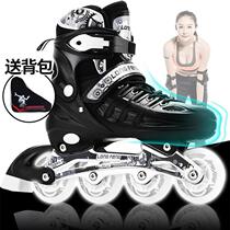 Disassembly protective gear toe hipster men women leisurely roller skates men adult single row junior high-end smooth summer children