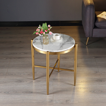 Home sofa side a few small coffee table bedside table modern simple living room small round table creative balcony Nordic side cabinet
