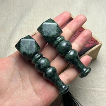 Pure natural medicine king stone cigarette holder boys hidden jade cigarette holder filter strong magnetic jade diamond cigarette holder gift