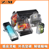 EAS supermarket anti-theft protection box cosmetic anti-theft shell transparent acousto-magnetic radio frequency optional toothpaste hand sanitizer CD