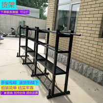 Multi-storey shelf storage rack heavy iron rack warehouse home gym private teaching utensils storage rack Kettlebell Rack
