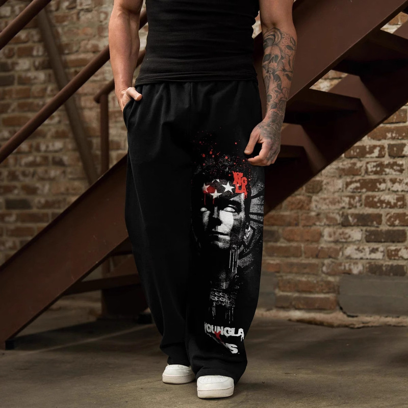 Youngla Collaboration with the Boys Men's Sports Pants Joggers for Sports, Fitness, Running, Training, and Casual Wear Youngla Collaboration with the Boys Men's Sports Pants Joggers for Sports, Fitness, Running, Training, and Casual Wear