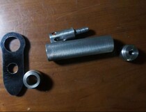 Boutique military fans love triangular screw fixed handle modification accessories 56 half helmet metal