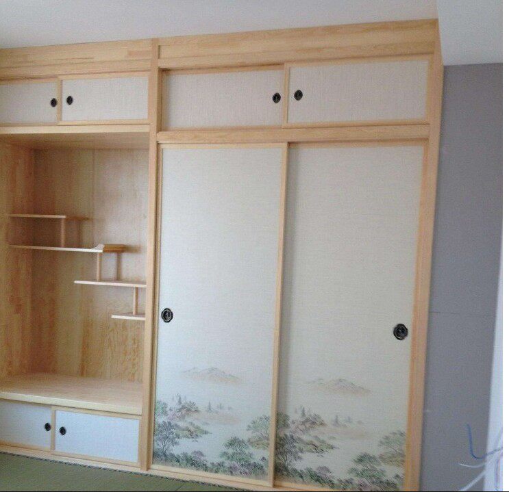 Japanese-style Fusima door Wardrobe door Japanese-style sliding door Painted door and room door Chinese tatami door customization