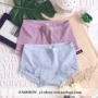 Siêu căng thoáng khí liền mạch chủ đề phương thức cotton nhỏ túi phẳng hông gợi cảm ren không có dấu vết phụ nữ eo đồ lót - Vòng eo thấp quần sip nam