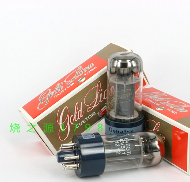 Russian GEC Golden Lion 6V6 6F6 6N6C 6P6P Shield on behalf of the Czech JJ Tianzhu EH tube Soviet Union