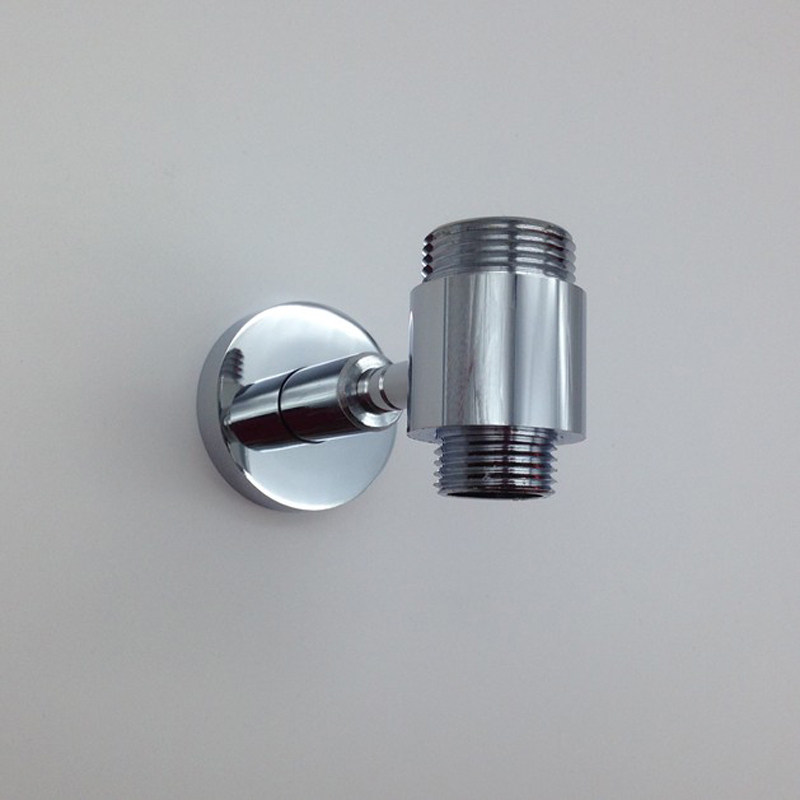 Shower rod wall shower bracket accessories lift pipe fixing seat faucet water distributor connector hose converter