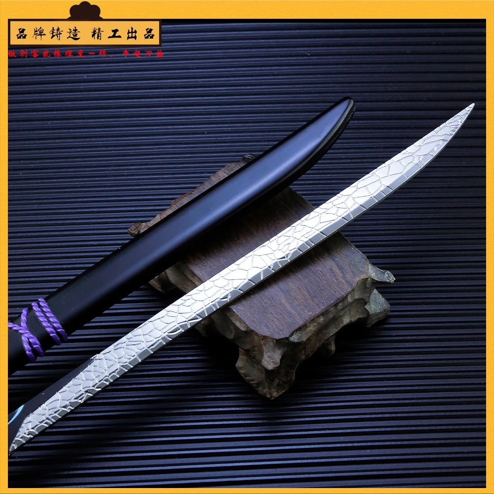 Assassin Peripheral Magic Knife Thousand Blade Large Metal Weapon Toy Wu Liuqi Scissors Model Hand-made Anime Decoration