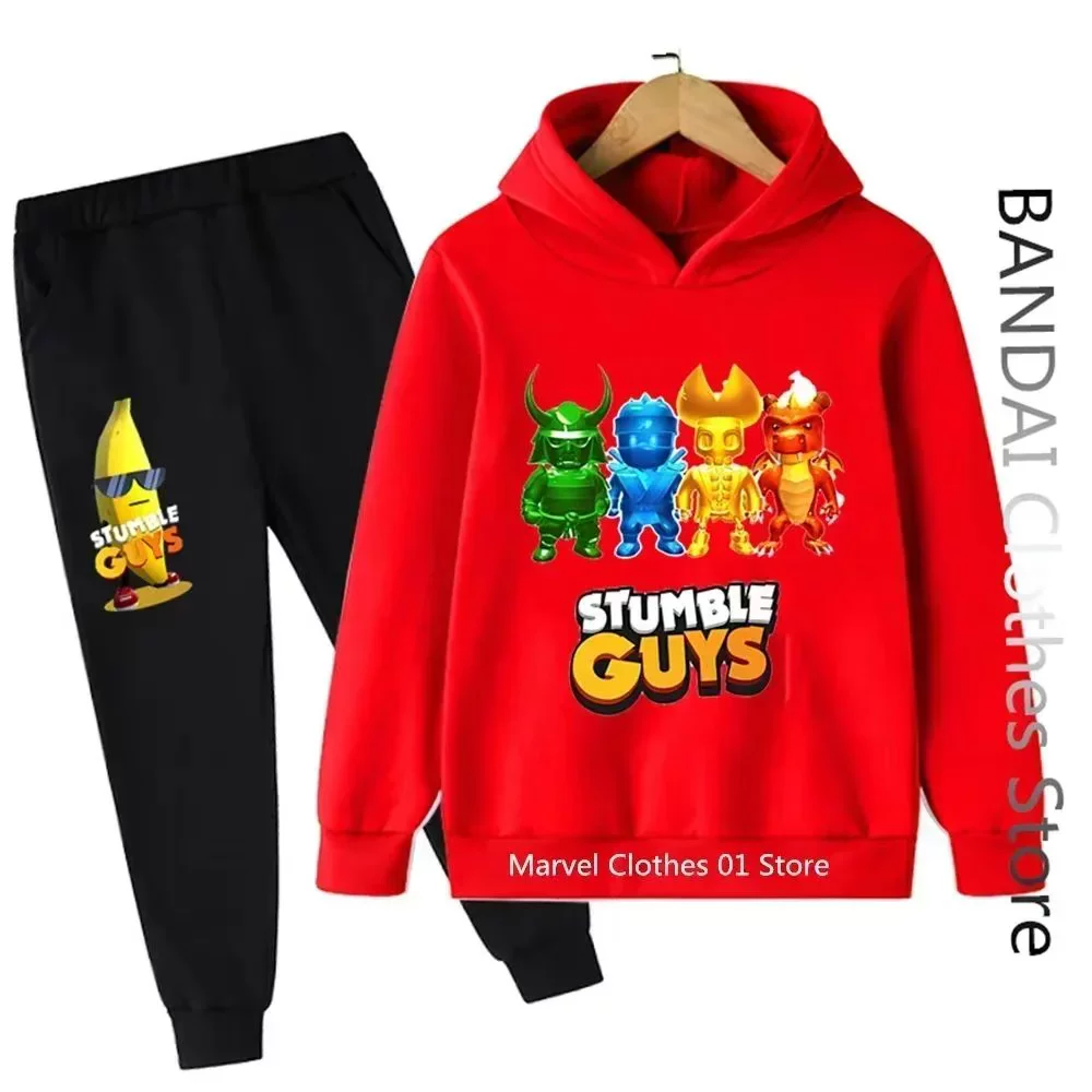 [Игра Stumbleguys Robloxing Осенняя худи для детей в бутике одежды]
