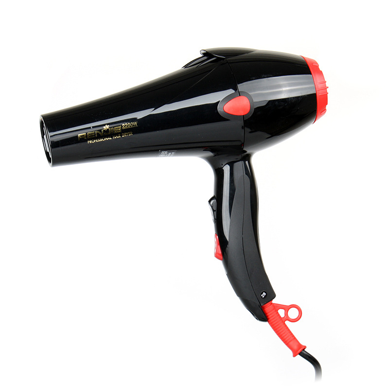 Human Jie 837 High power 2200W Hairdryer Professional styling mute blast nozzle hair dryer cylinder