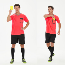 2023 New Football Referee Uniforms Short Sleeve Shorts Suit Football Referee Professional Uniforms Can be DIY Customized