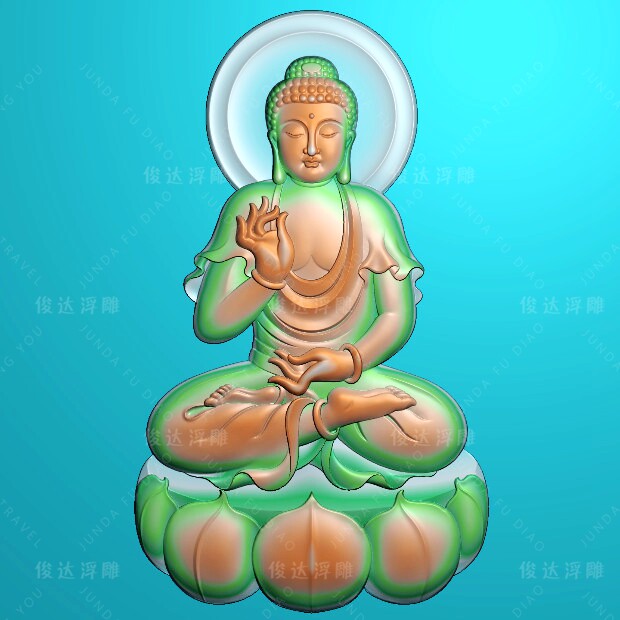 RL400 lotus sat like the Buddha sitting Buddha on the big day such as coming to the jade sculpture photo-reliquary plot finely carved fig. jdp