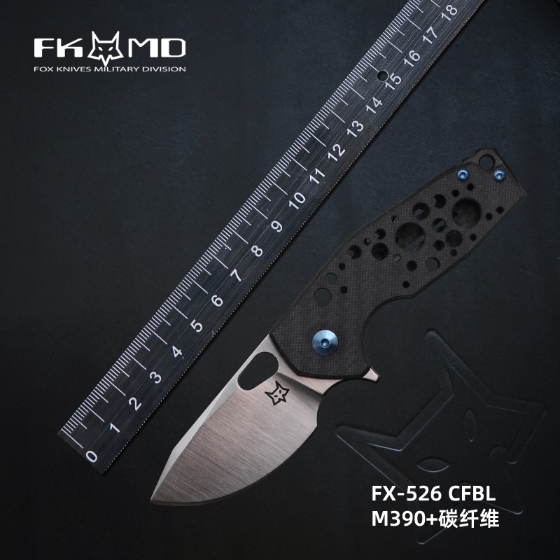 Italian imports FOX fox multifunction high hardness M390 steel Outdoor small folding knife Mini sharp water fruit knife-Taobao