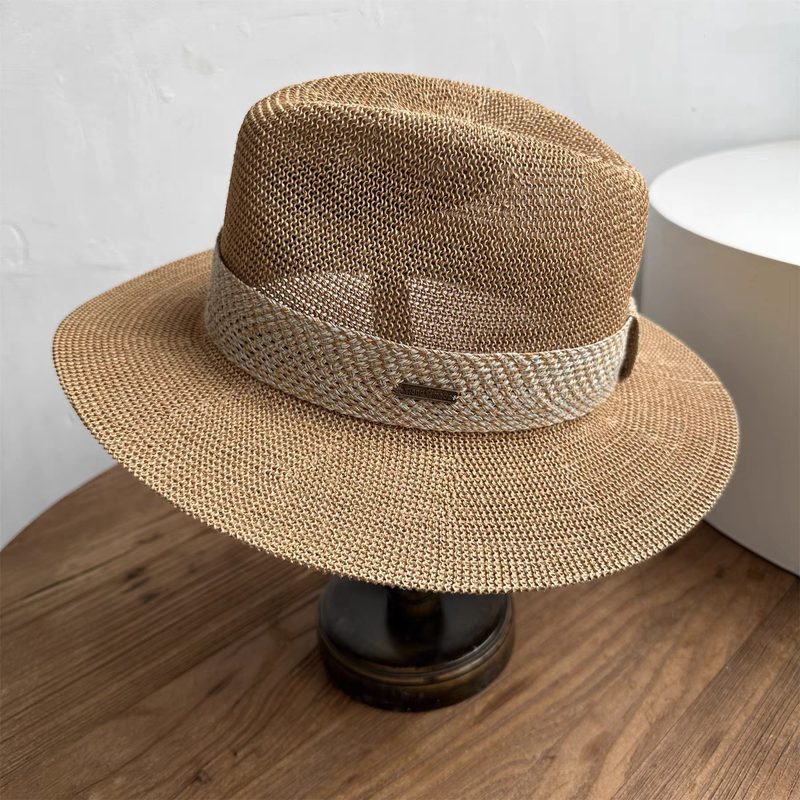 Japan's 2026 New Style Women's Sun Protection Beach Vacation Straw Hat, Small Chanel-Style Sun Hat, Sunshade Jazz Hat Japan's 2026 New Style Women's Sun Protection Beach Vacation Straw Hat, Small Chanel-Style Sun Hat, Sunshade Jazz Hat