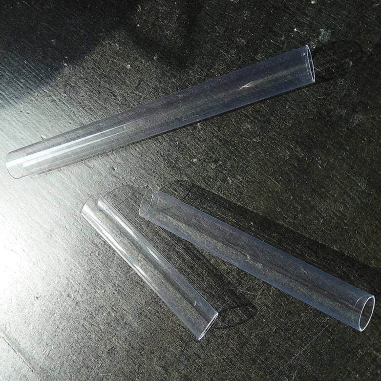 PVC transparent hard tube small caliber tube 1 m long outer diameter 10mm inner diameter 9mm Experimental industrial tube packing tube