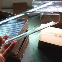 PC transparent plastic pipe Hard pipe PVC pipe Test material collection pipe PVC pipe fittings accessories outer warp 80mm