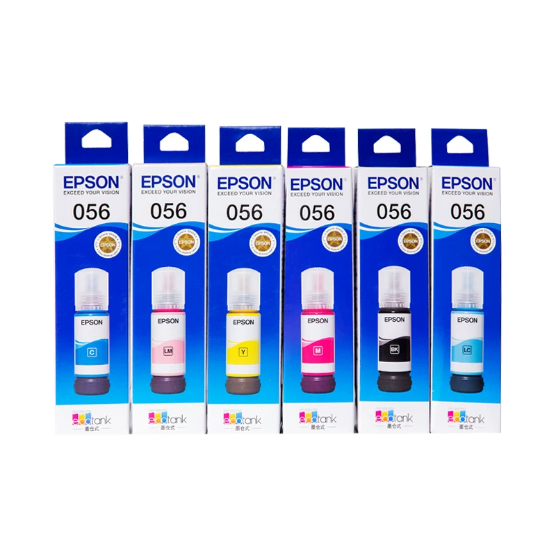 Ищите оригинальный чернильный картридж Epson Epson 056 Ink L8058 L18058 L8050 шестикарасный принтер
